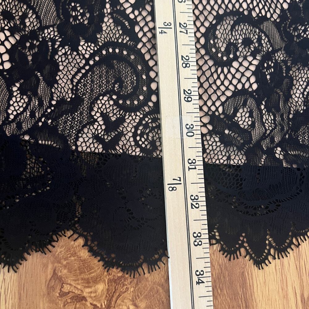 Ryse The Label Samson Black & Nude Lace Overlay Long Sleeve Dress Size XS - Picture 13 of 13